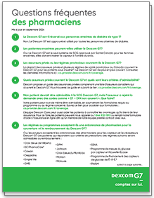 Pharmacist question sheet