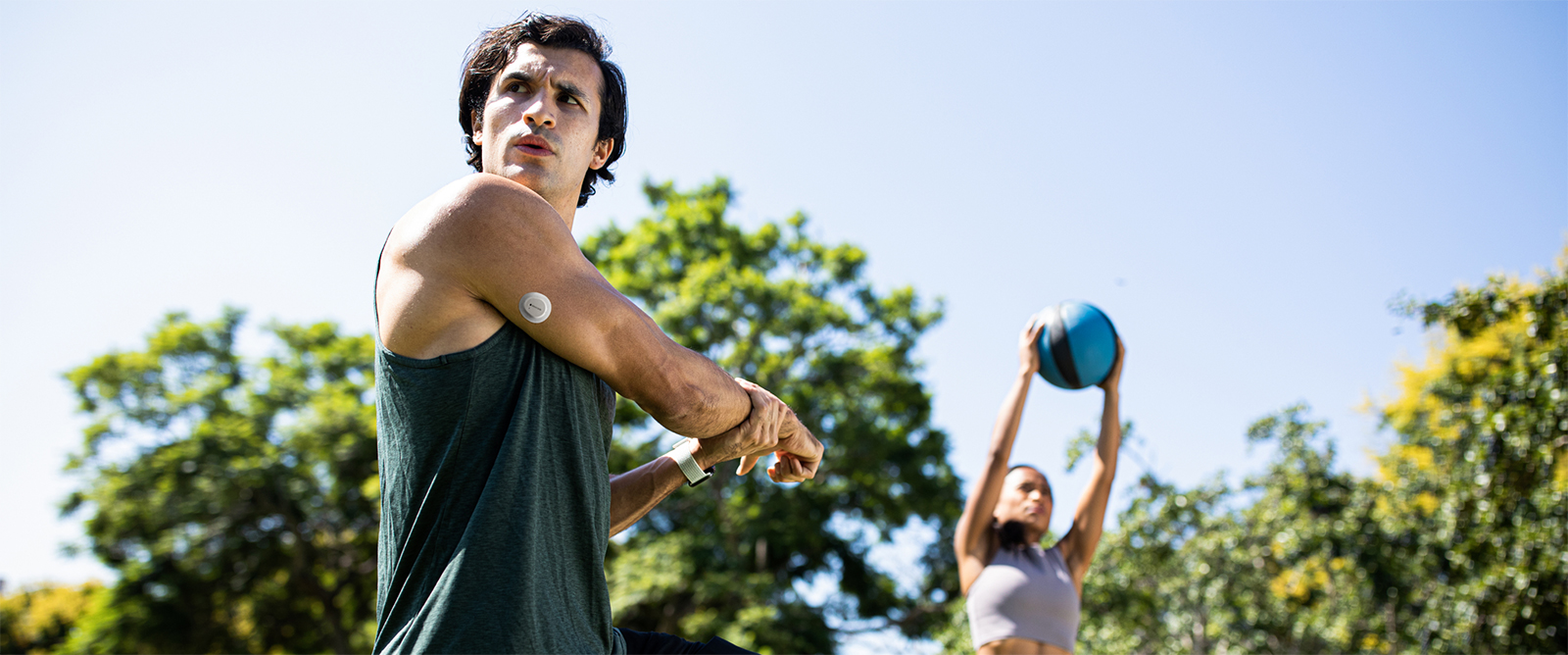 Exercising while wearing a Dexcom G7 CGM