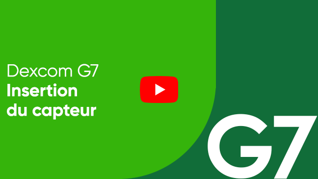 Insertion du capteur G7