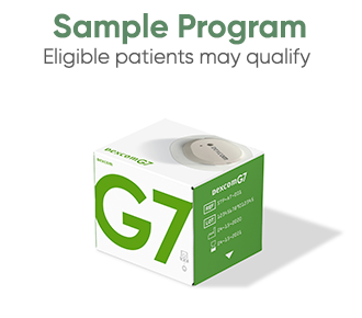 Sample program for Dexcom G7 - image of product box